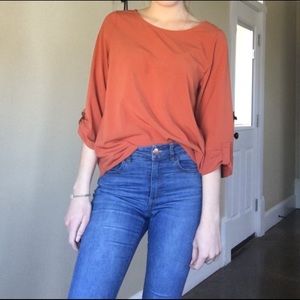 Rust Blouse
